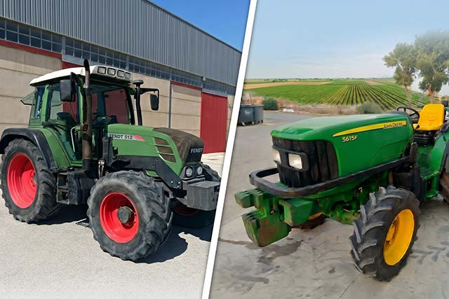 tractor con cabina VS tractor sin cabina o abierto